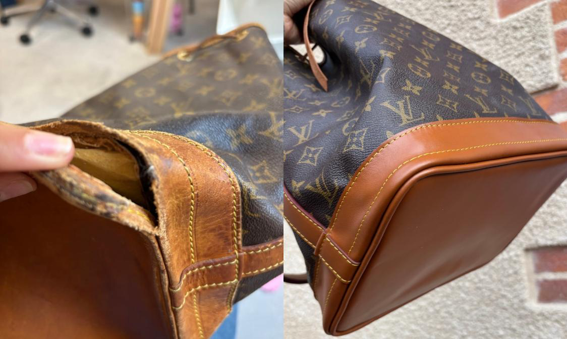Leather Tote - Color Restoration