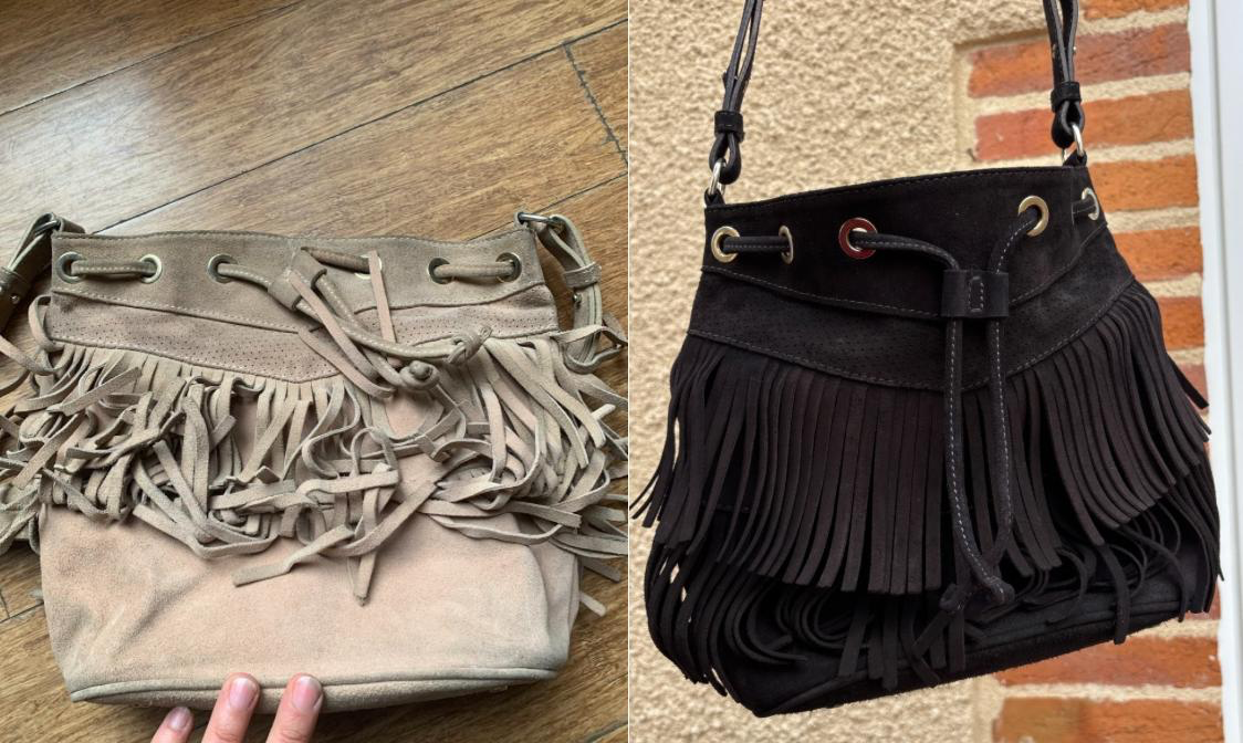 Fringe Shoulder Bag - Seam & Hem Repair